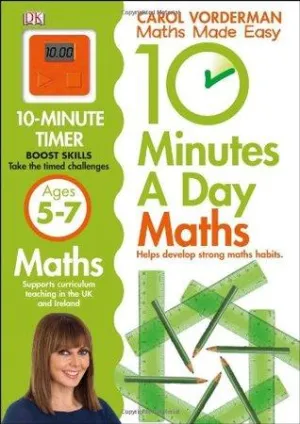 10 MINUTES A DAY MATHS AGES 5-7 - Paperback
