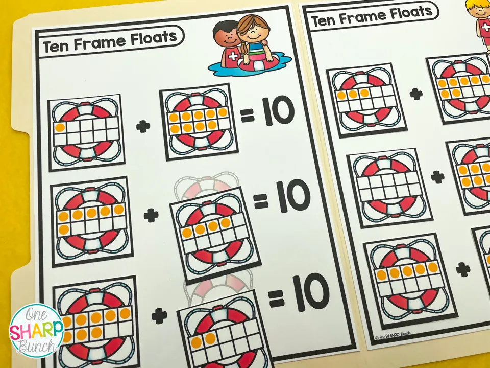 20 Early Finishers Activities, File Folder Games & Morning Work for July | Printable Classroom Resource | One Sharp Bunch