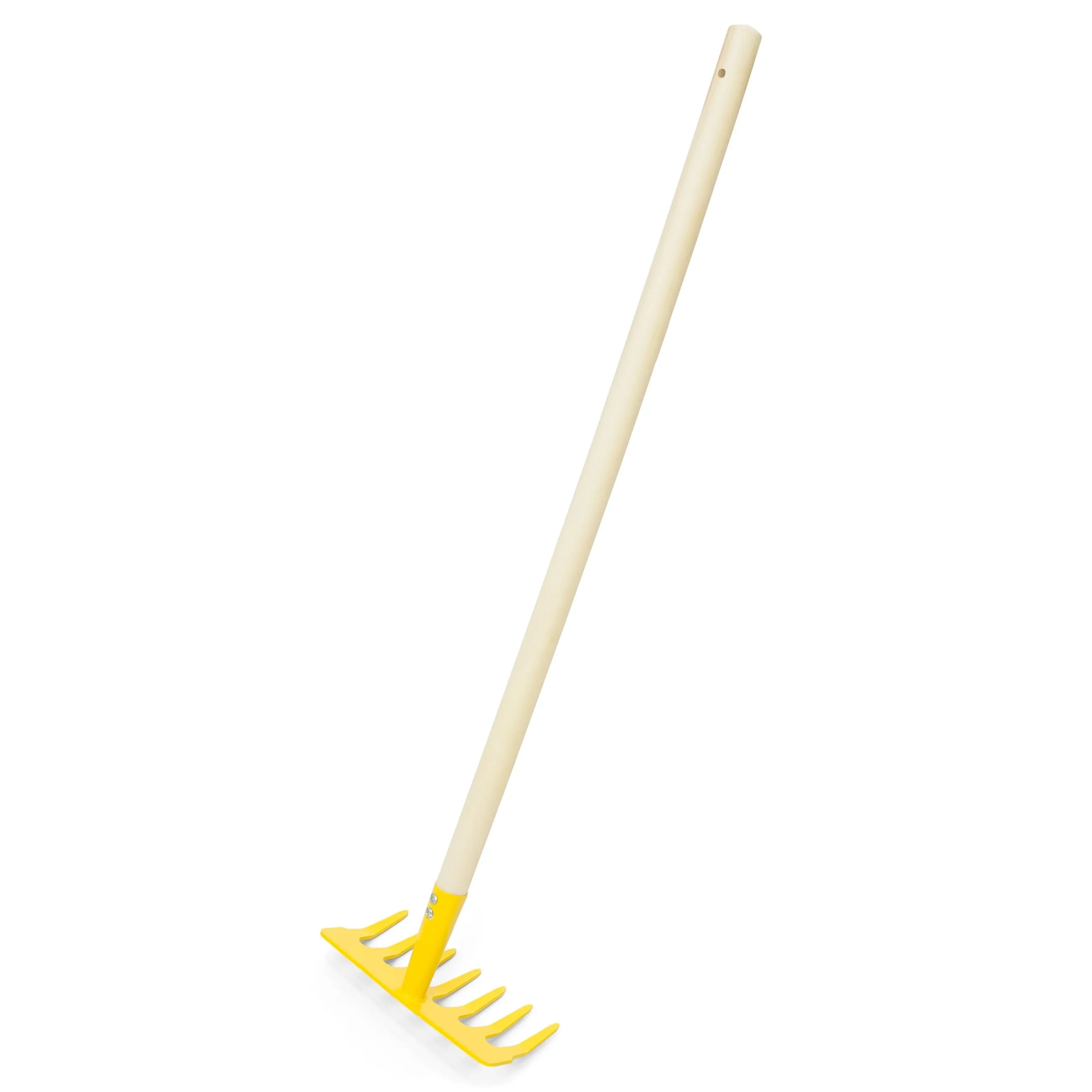 4-Piece Kids Outdoor Gardening Tool Set w/ Rake, Shovel, Hoe, Leaf Rake