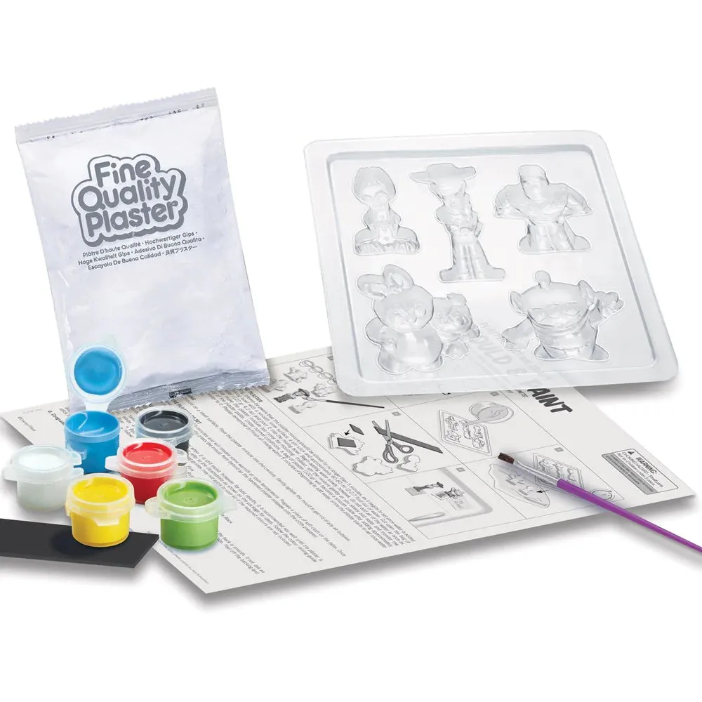 4M Disney Pixar Toy Story Plaster Casting Craft Mould & Paint