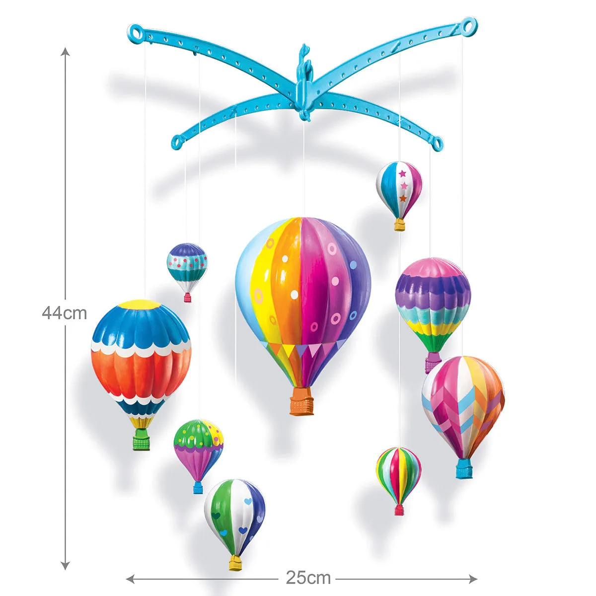 4M Kidzmaker Hot Air Balloons Mobile