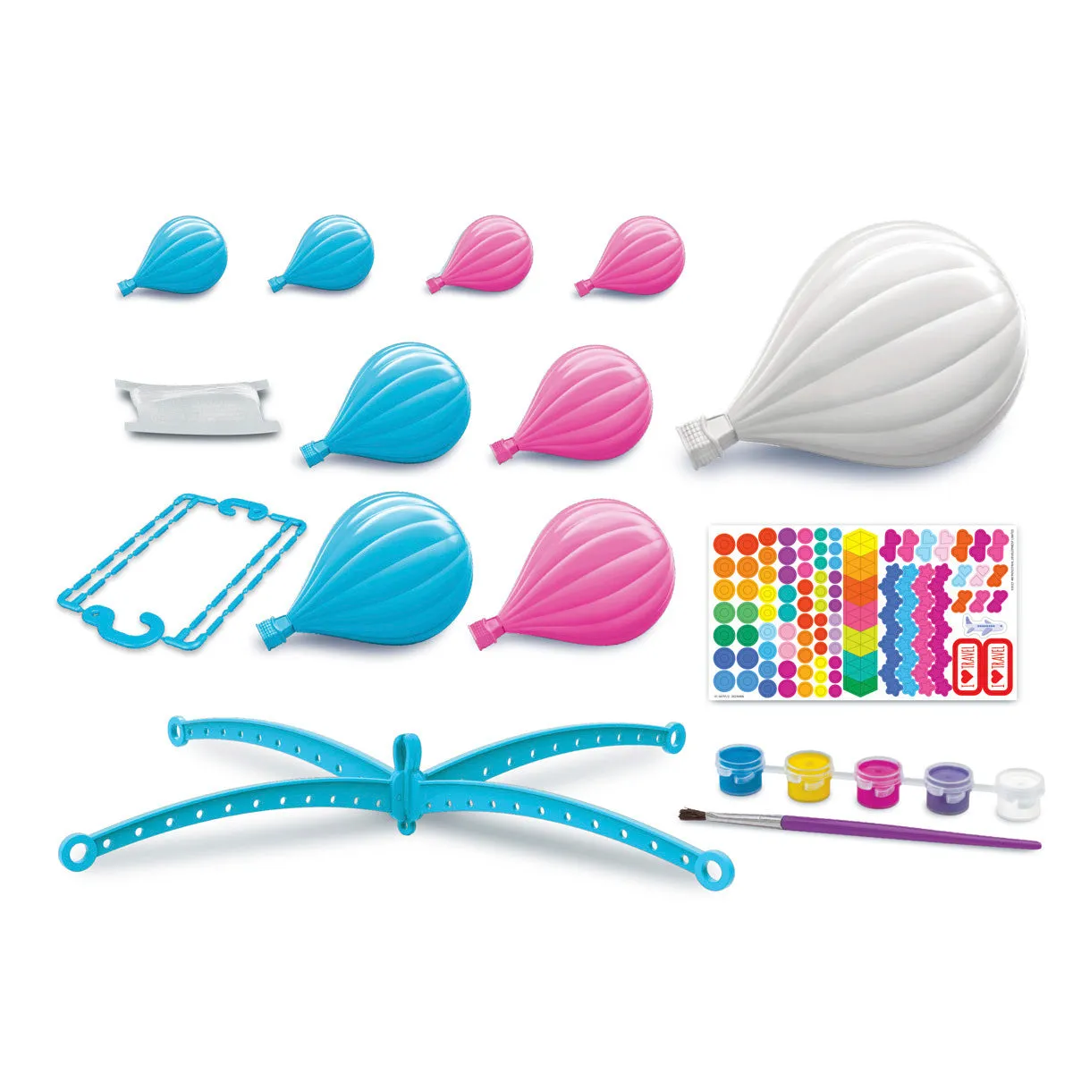 4M Kidzmaker Hot Air Balloons Mobile