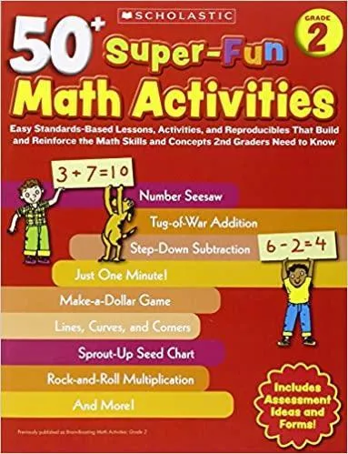 50  Super Fun Math Activities - Grade 2