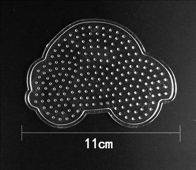 5mm Hama Beads Pegboard Toy DIY PUPUKOU Beads tool Educational Tangram Jigsaw Puzzle Template Kids Toy