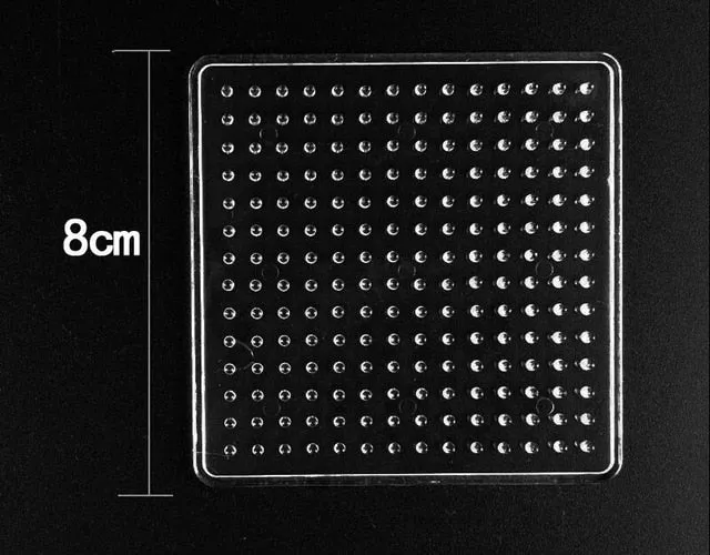 5mm Hama Beads Pegboard Toy DIY PUPUKOU Beads tool Educational Tangram Jigsaw Puzzle Template Kids Toy