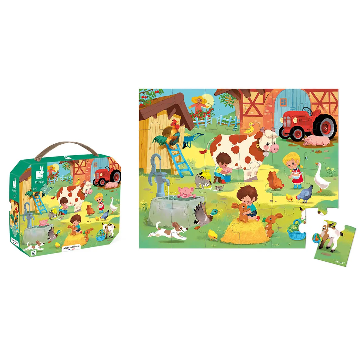 A Day At The Farm Puzzle by Janod