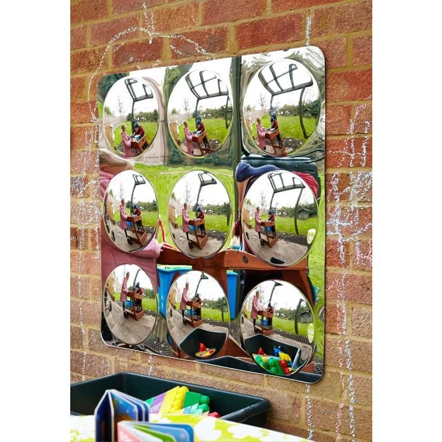 Acrylic Mirror Panel Set Of 4 72416 (Direct Shipping)