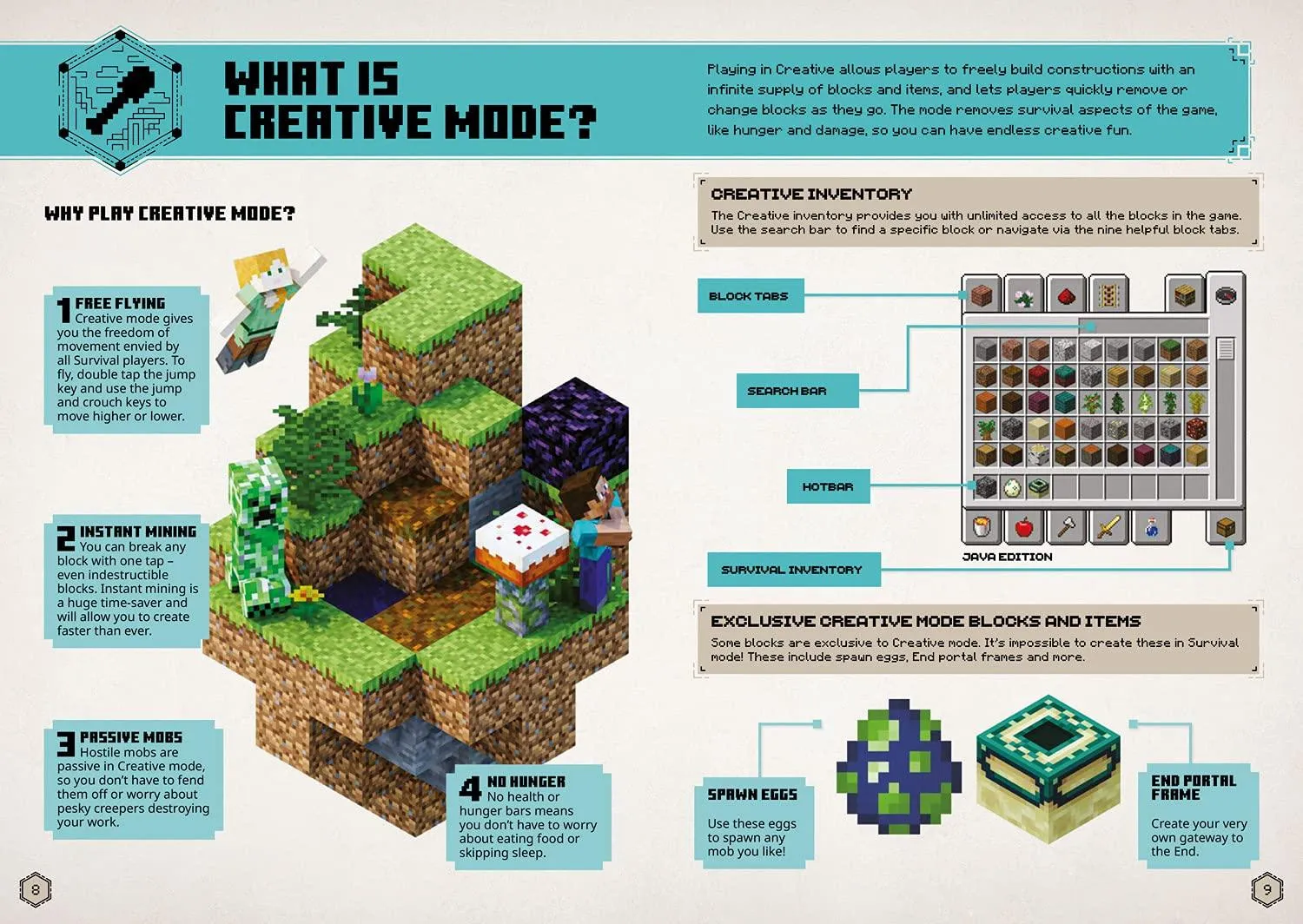 All New Official Minecraft - Creative Handbook