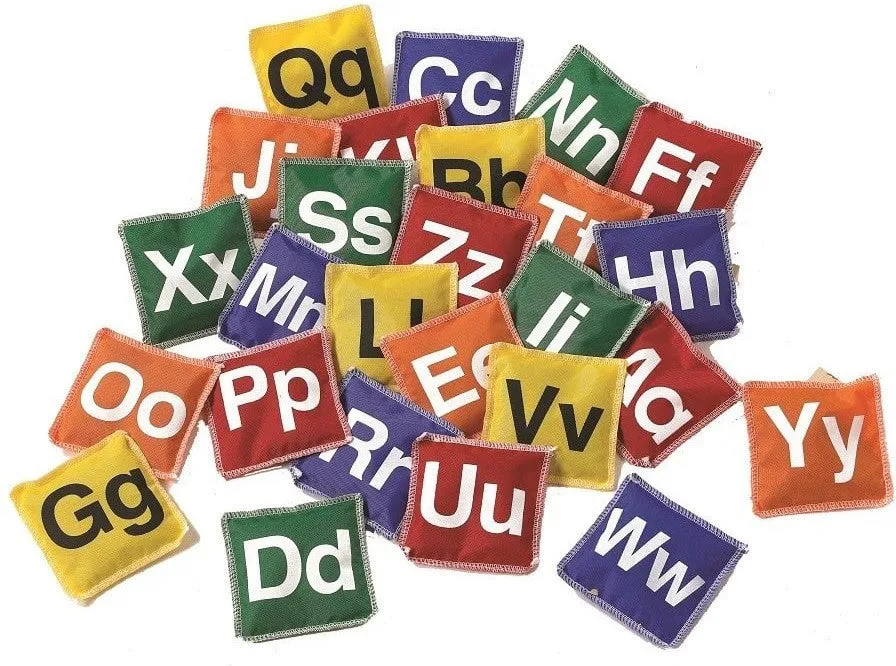 Alphabet Bean Bags
