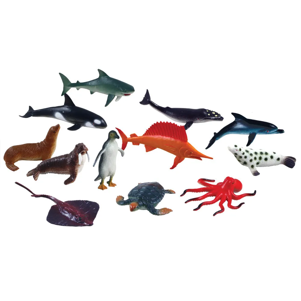 Animal Explorer - Farm, Wild, Dinosaur & Sea Creature Tubes - SET of 4