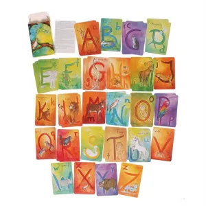 Authentic Grimm's Letters Flash Cards English