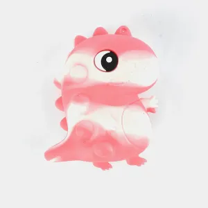 Baby Silicon Character Teether Pink
