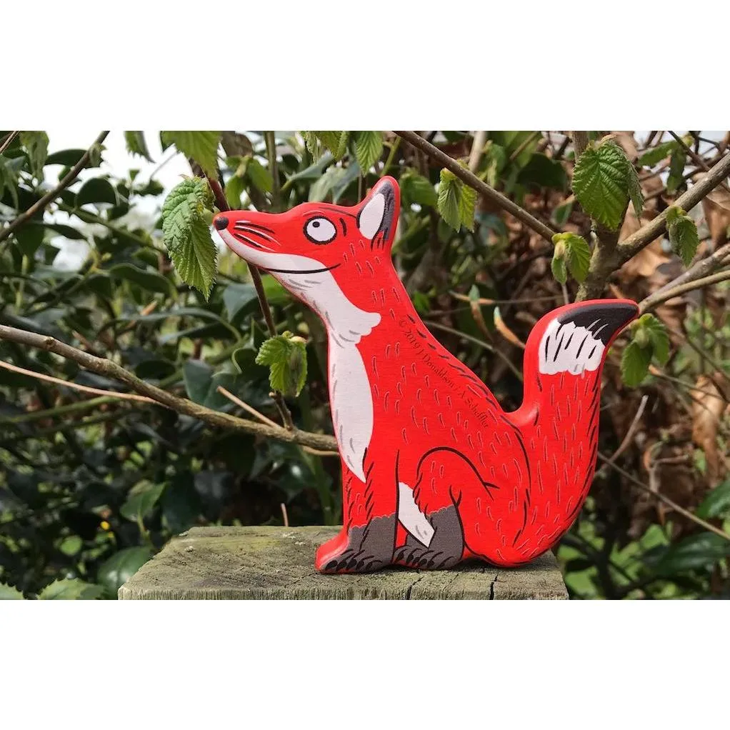 Bajo Wooden Figure - Fox