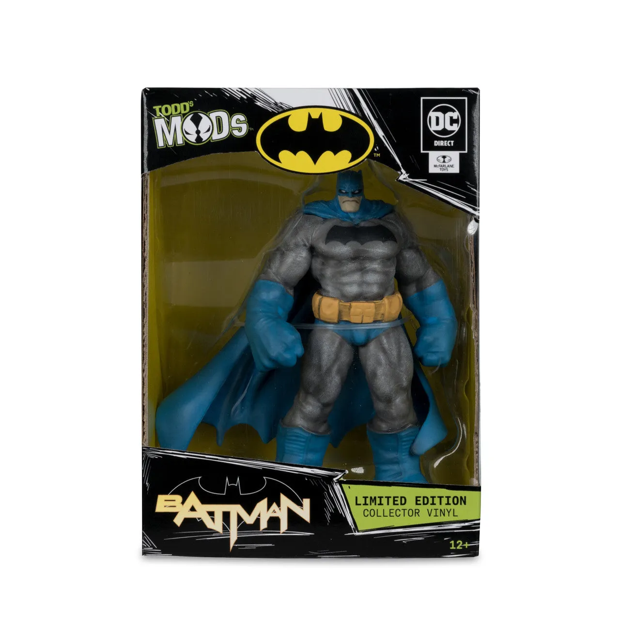 Batman (Todd's Mods) Limited Edition Collector Vinyl 4.5" Posed Figure - McFarlane Toys