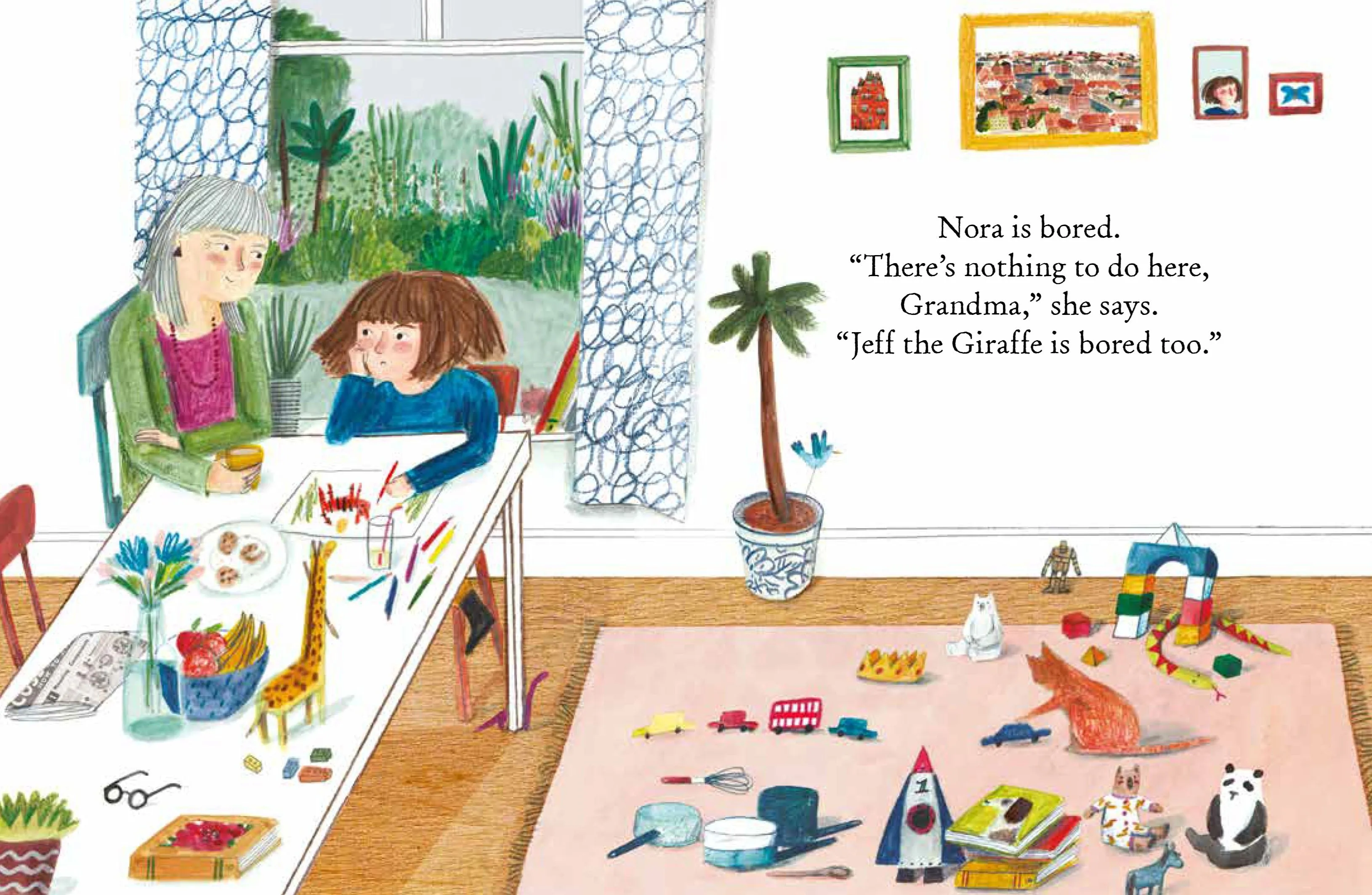 Book - There's A Tiger In The Garden