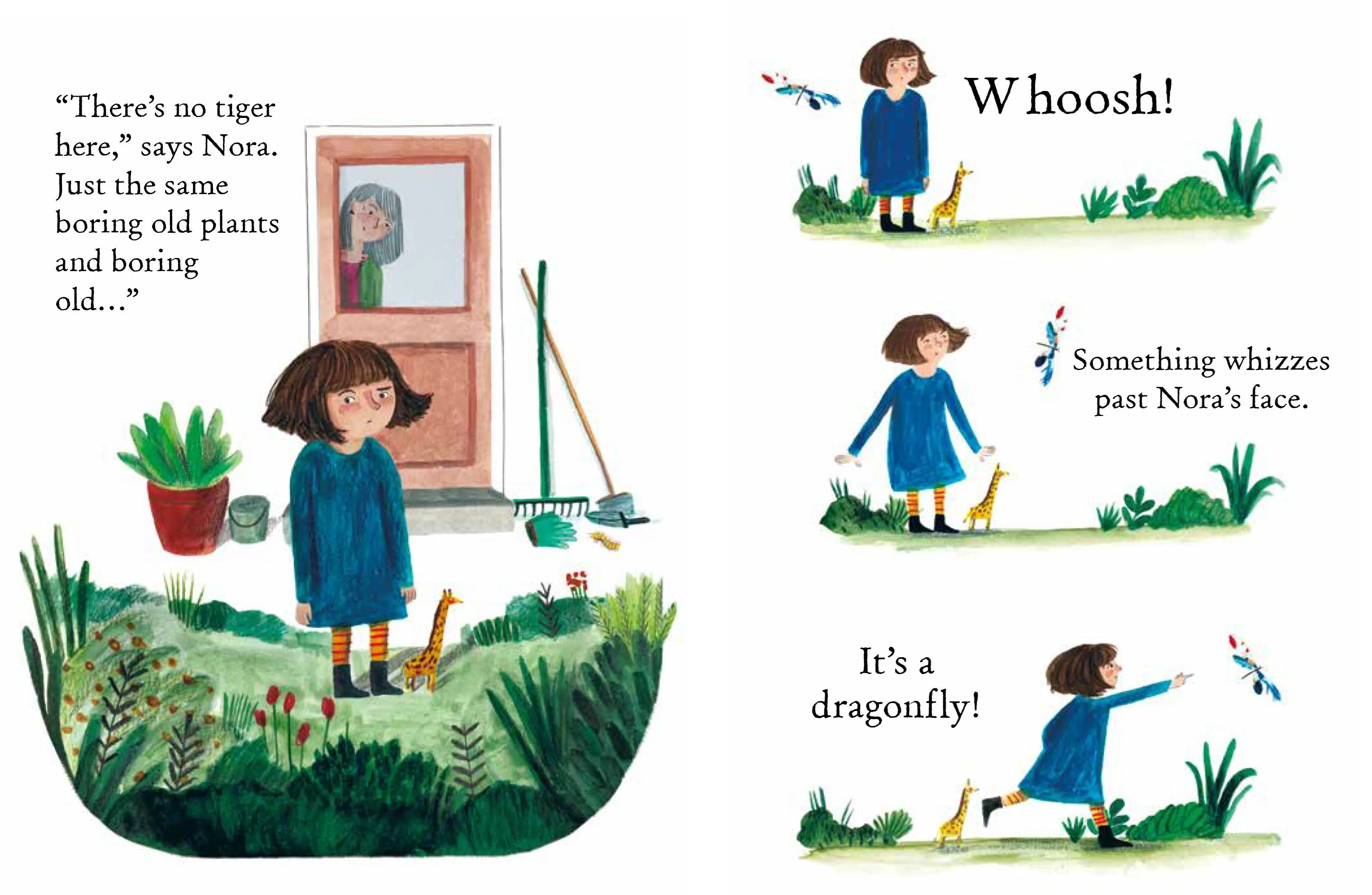 Book - There's A Tiger In The Garden