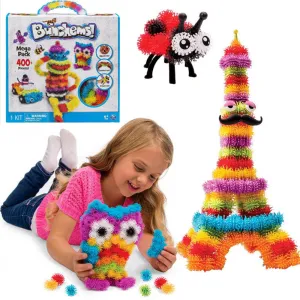 Bunchems 400 Piece Mega Pack - Squish, Connect and Create DIY Kid's Gift