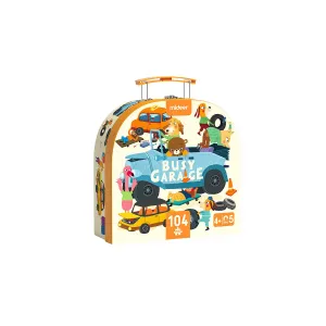 Busy Garage 104pcs Puzzle Gift Box