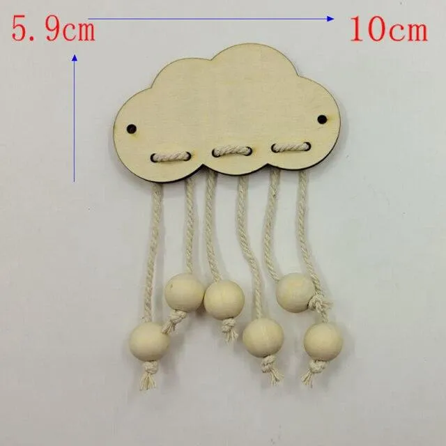 Children Busy Board Accessories Wood DIY Toy Montessori Material Early Education Activity Toddler Toys For Basic Skills Learning