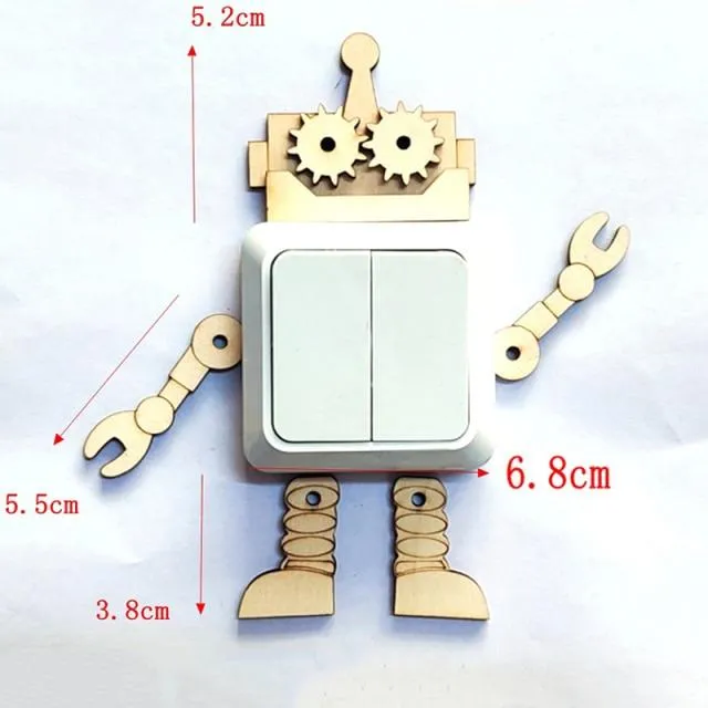 Children Busy Board Accessories Wood DIY Toy Montessori Material Early Education Activity Toddler Toys For Basic Skills Learning