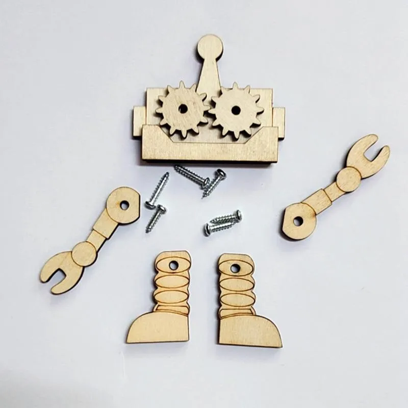 Children Busy Board Accessories Wood DIY Toy Montessori Material Early Education Activity Toddler Toys For Basic Skills Learning