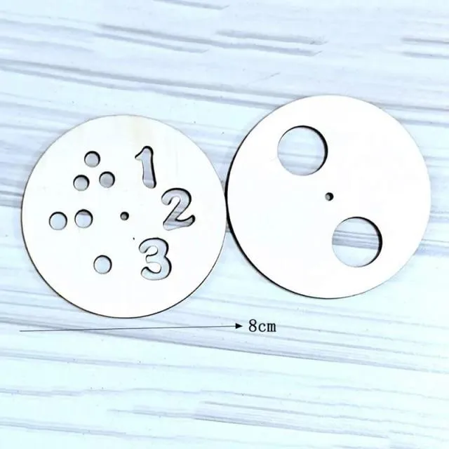 Children Busy Board Accessories Wood DIY Toy Montessori Material Early Education Activity Toddler Toys For Basic Skills Learning