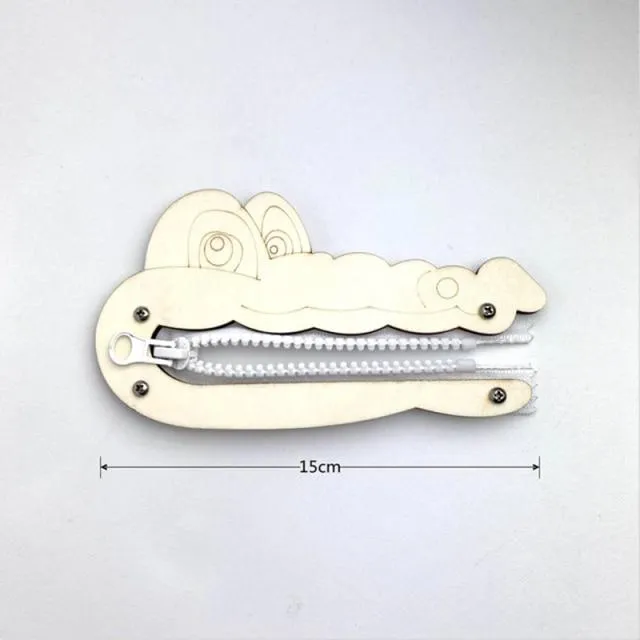 Children Busy Board Accessories Wood DIY Toy Montessori Material Early Education Activity Toddler Toys For Basic Skills Learning