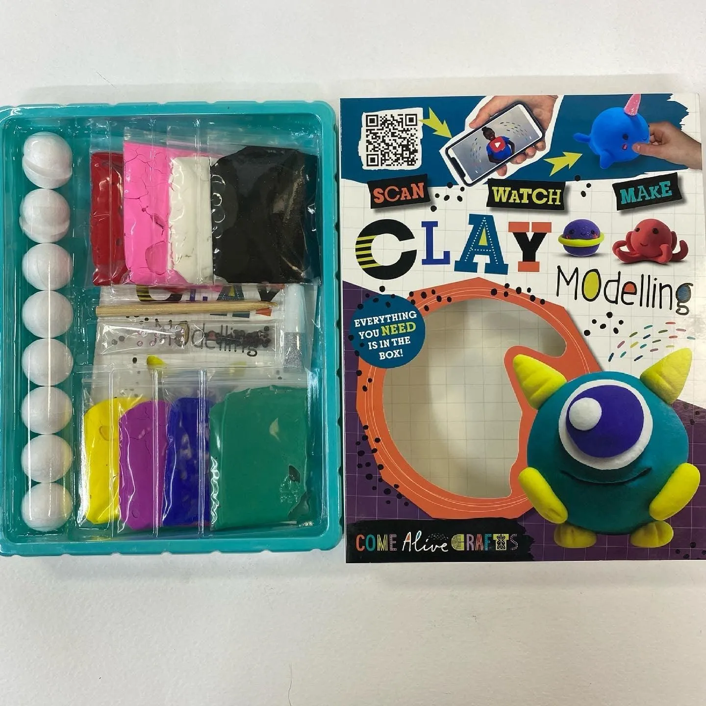 Come Alive Clay Modelling - Scan Watch Make Clay Modelling