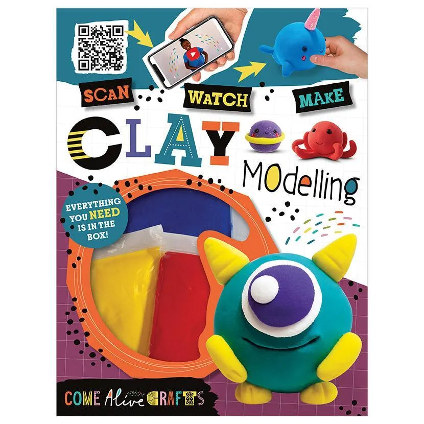 Come Alive Clay Modelling - Scan Watch Make Clay Modelling
