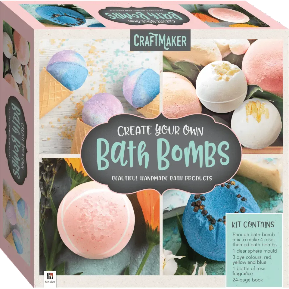 CraftMaker Create Your Own Bath Bombs Gift Box