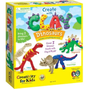 Create With Clay Dinosaurs