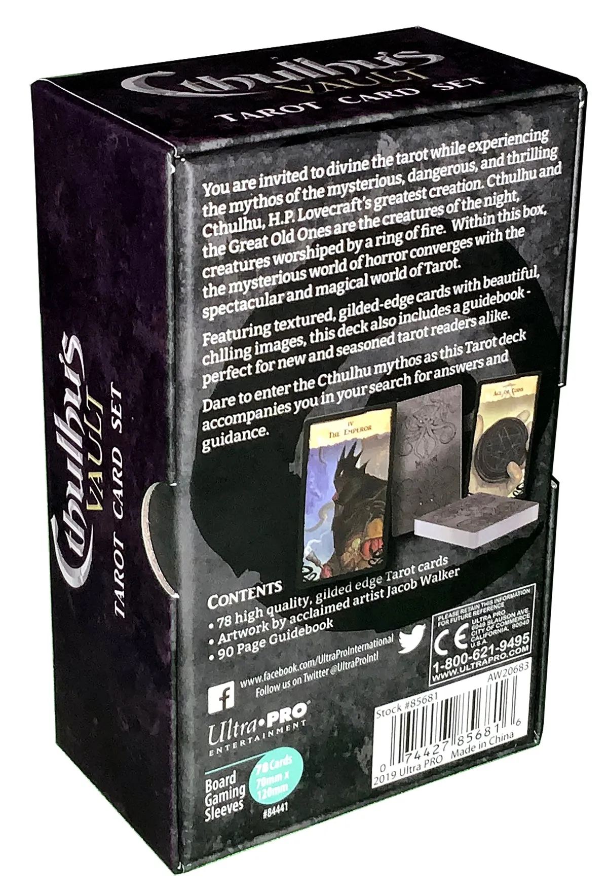 Cthulhu’s Vault Tarot Card Set: A Lovecraft-themed experience
