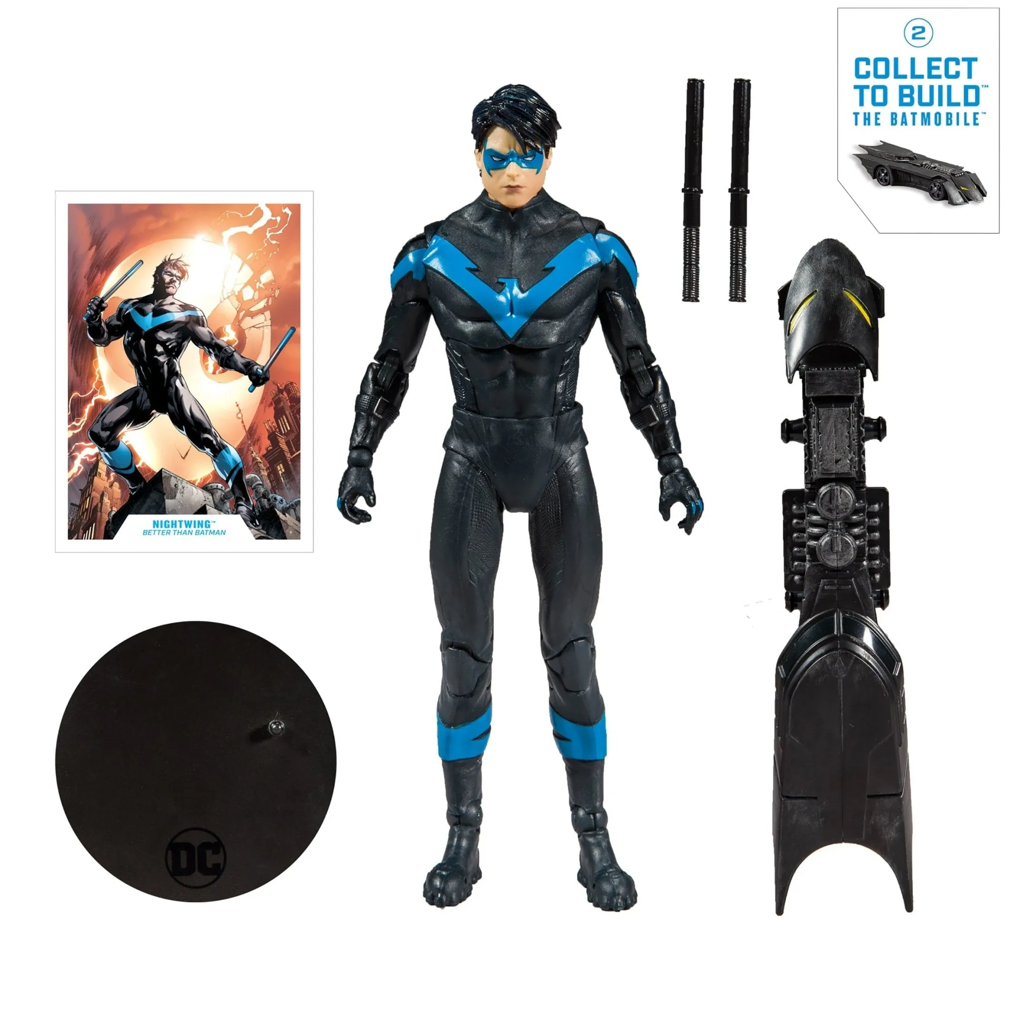 DC Comics Nightwing 'Better Than Batman' 7" Action Figure