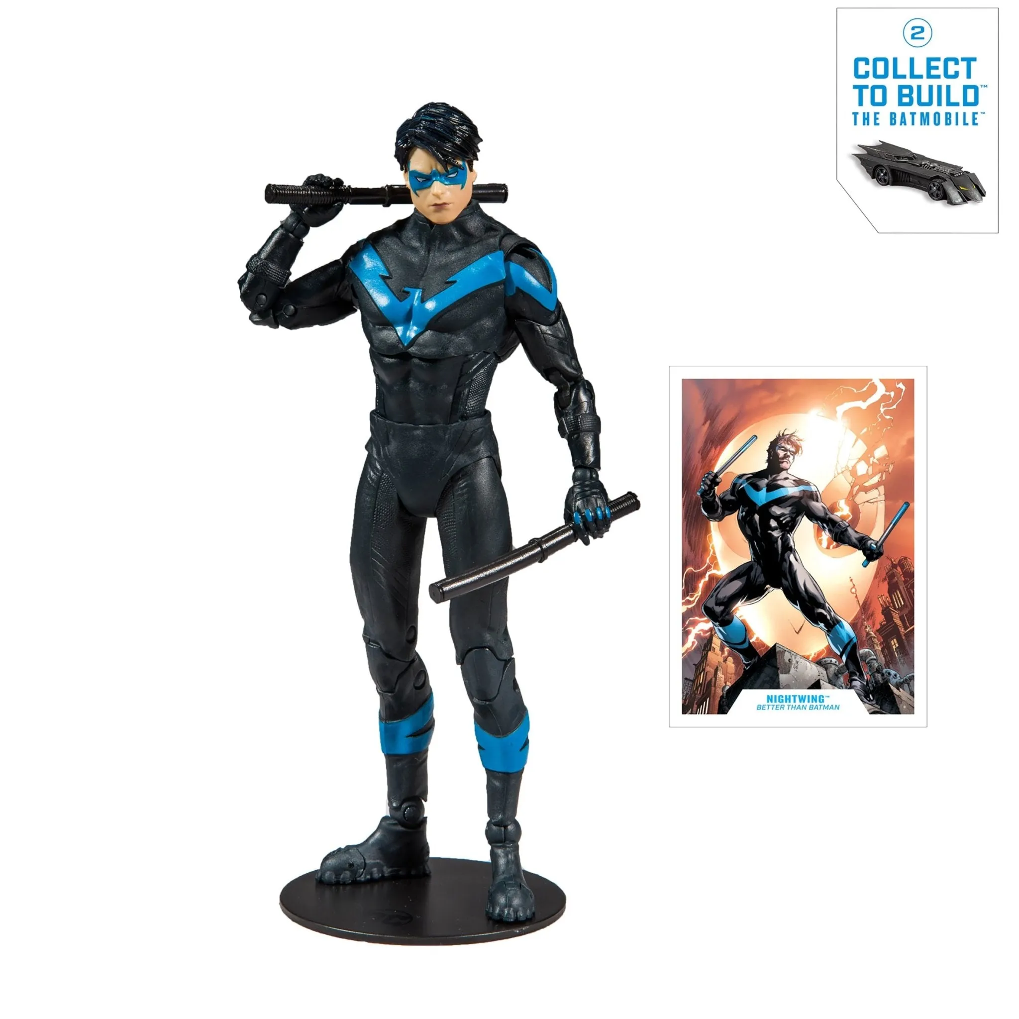DC Comics Nightwing 'Better Than Batman' 7" Action Figure