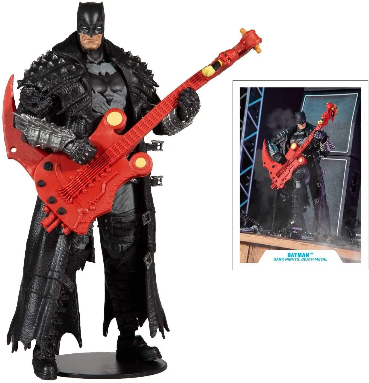 DC Multiverse Death Metal Batman 2 7" Inch Action Figure with Build a Figure for 'Darkfather' Figure (BAF) - McFarlane Toys