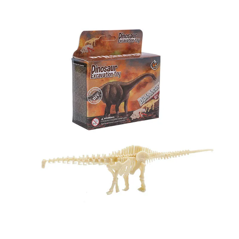 DIY Archaeological Dinosaur Toy Children's Educational Toy Dinosaur Fossil