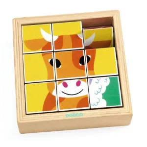 Djeco Animoroll Wooden Puzzle Game