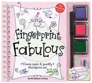 Fingerprint Fabulous - Create Sweet and Sparkly Thumbprint Art