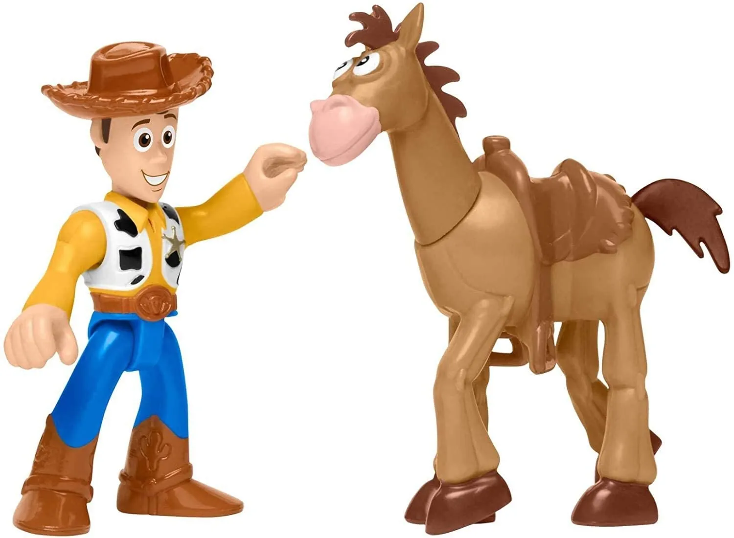Fisher-Price Imaginext Toy Story Woody & Bullseye Figures