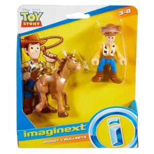 Fisher-Price Imaginext Toy Story Woody & Bullseye Figures