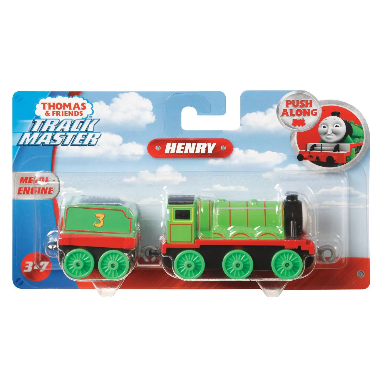 Fisher-Price Thomas & Friends Trackmaster Push Along Large Engine Henry