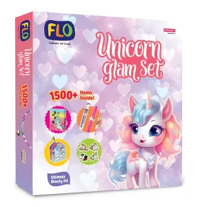 FLO Toys Unicorn Glam Set For Kids Ages 8 