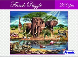 Frank  In Africa 250 Pieces Jigsaw Puzzle For 8 Year Old Kids And Above