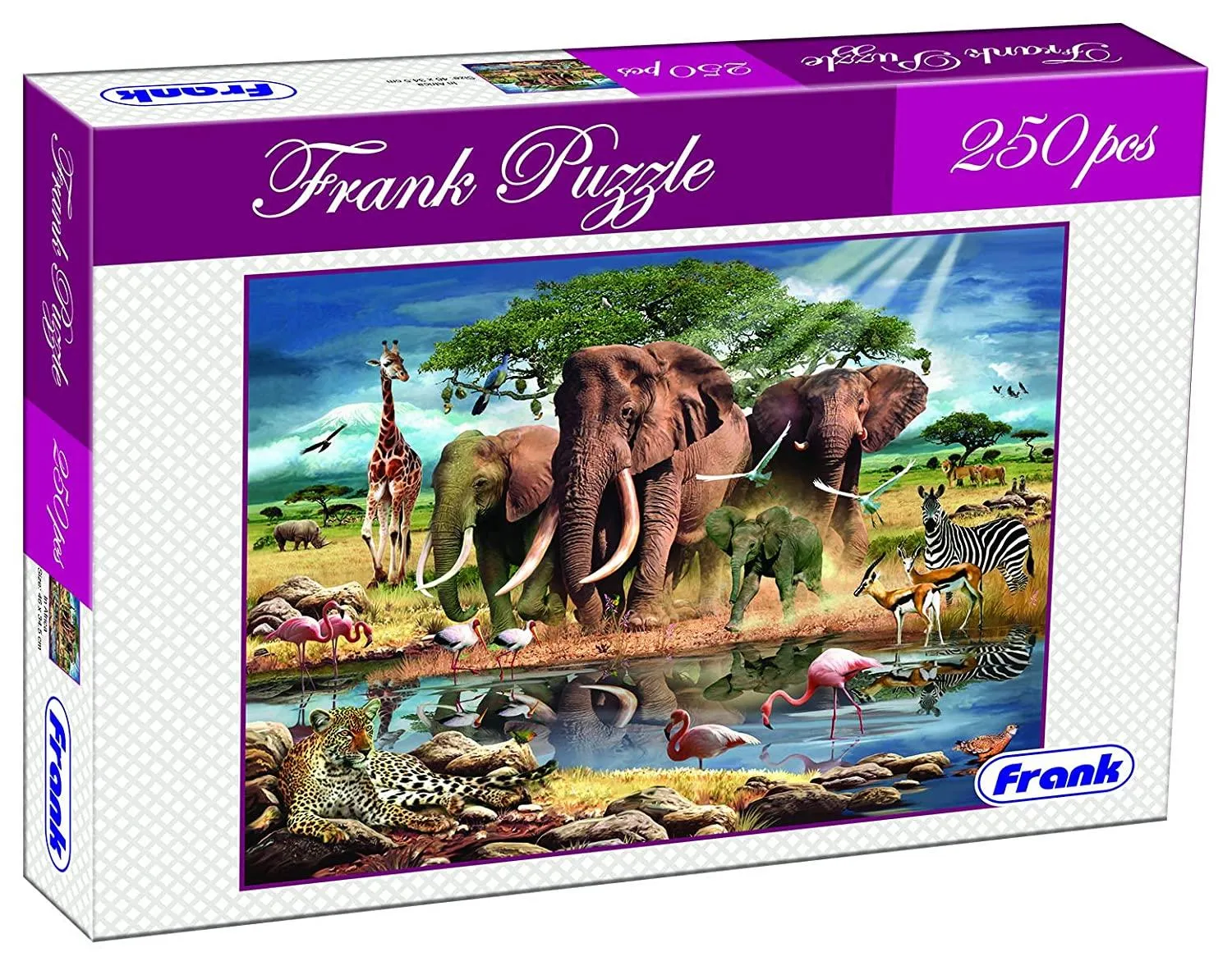 Frank  In Africa 250 Pieces Jigsaw Puzzle For 8 Year Old Kids And Above