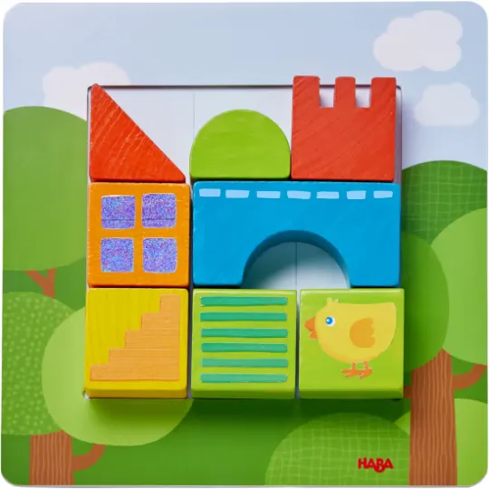 HABA Arranging game Animal Squares