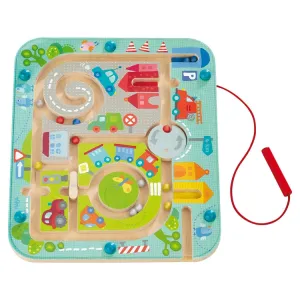 Haba Wooden Magnetic Game Town Maze