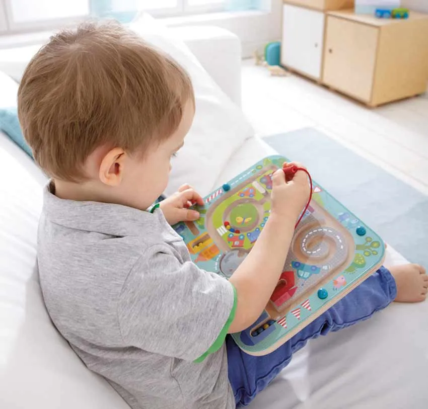 Haba Wooden Magnetic Game Town Maze