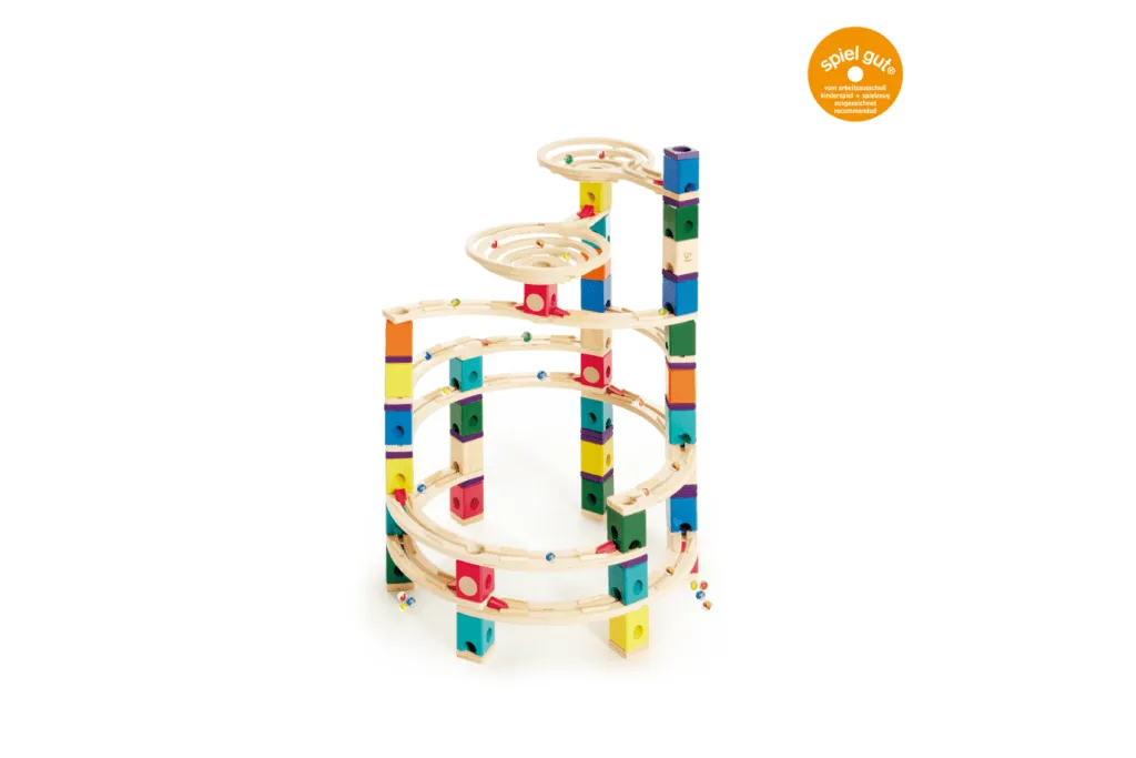 Hape Quadrilla Wooden Marble Run: The Ultimate