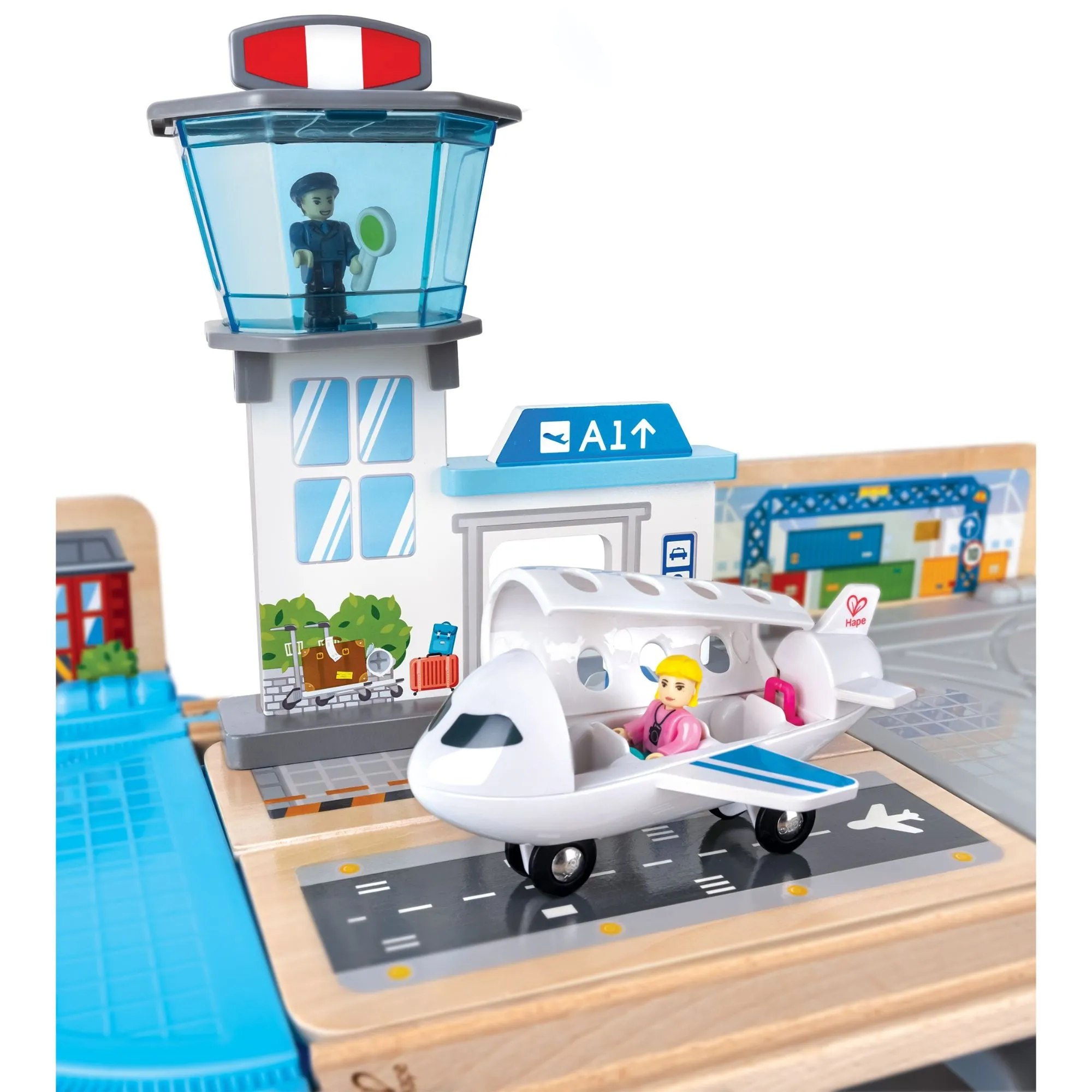 Hape Super Cityscape Transport Bucket Set