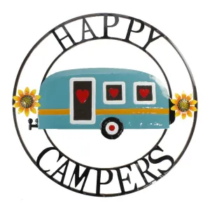 HAPPY CAMPER WALL ART